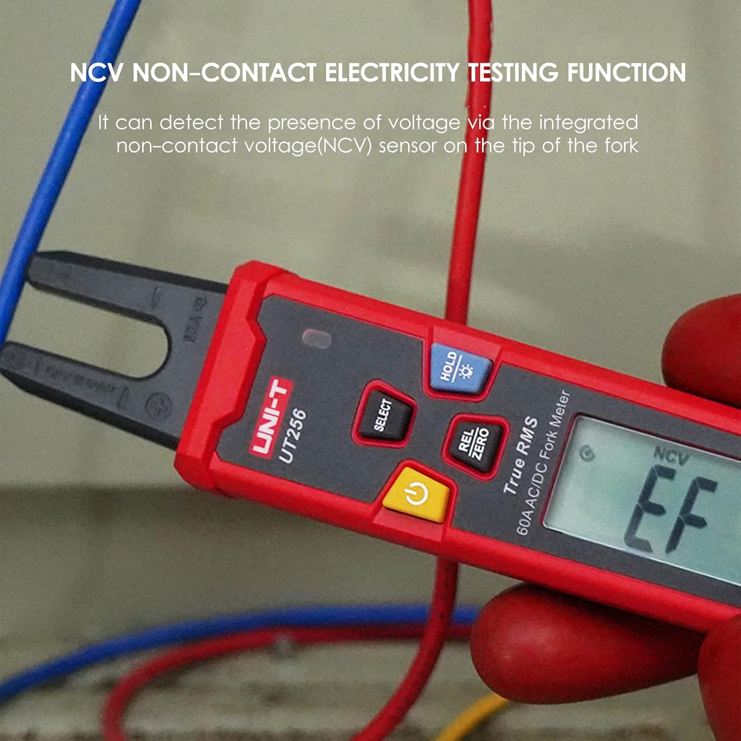 UNI-T UT256 60A AC/DC Fork Meter