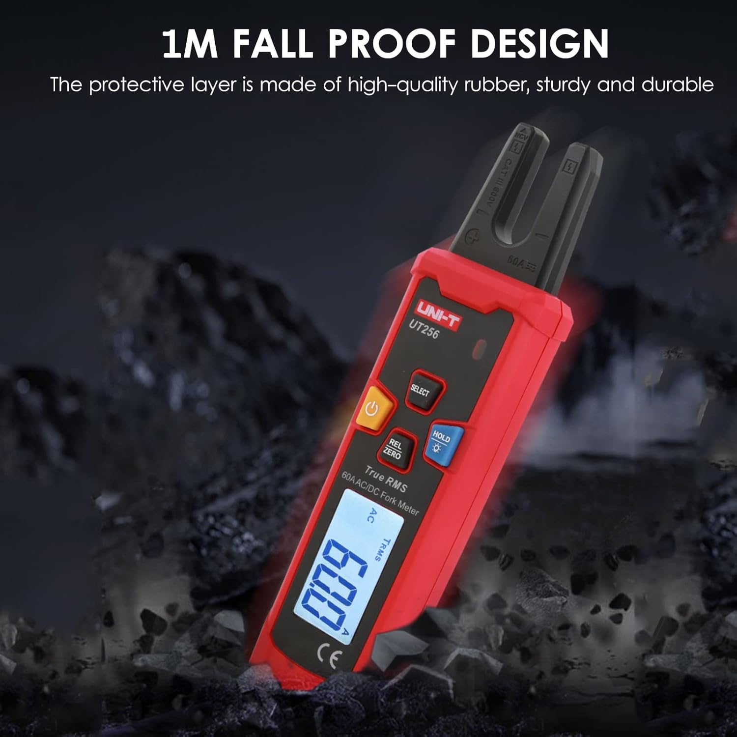 UNI-T UT256 60A AC/DC Fork Meter