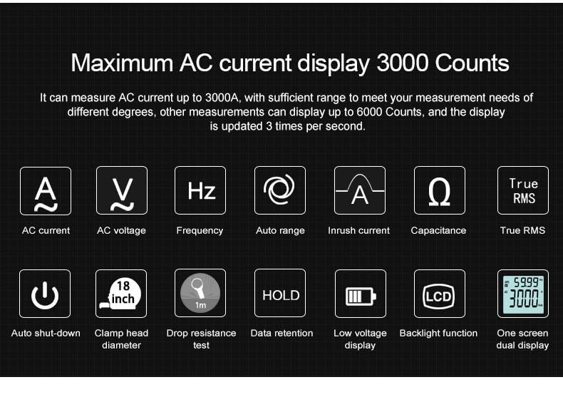 UNI-T UT281E True RMS Flex Clamps