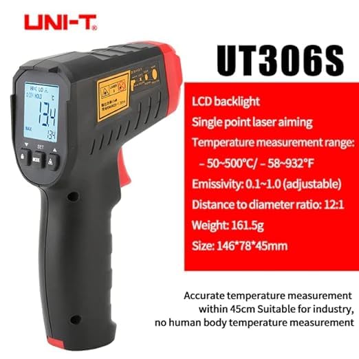 UNI-T UT306S Infrared Thermometer By INSUZO