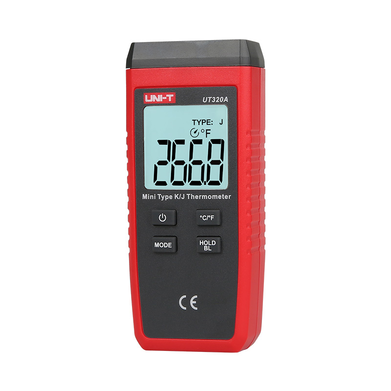 UNI-T UT320A Digital Thermometer Mini Dual Thermocouple Type K