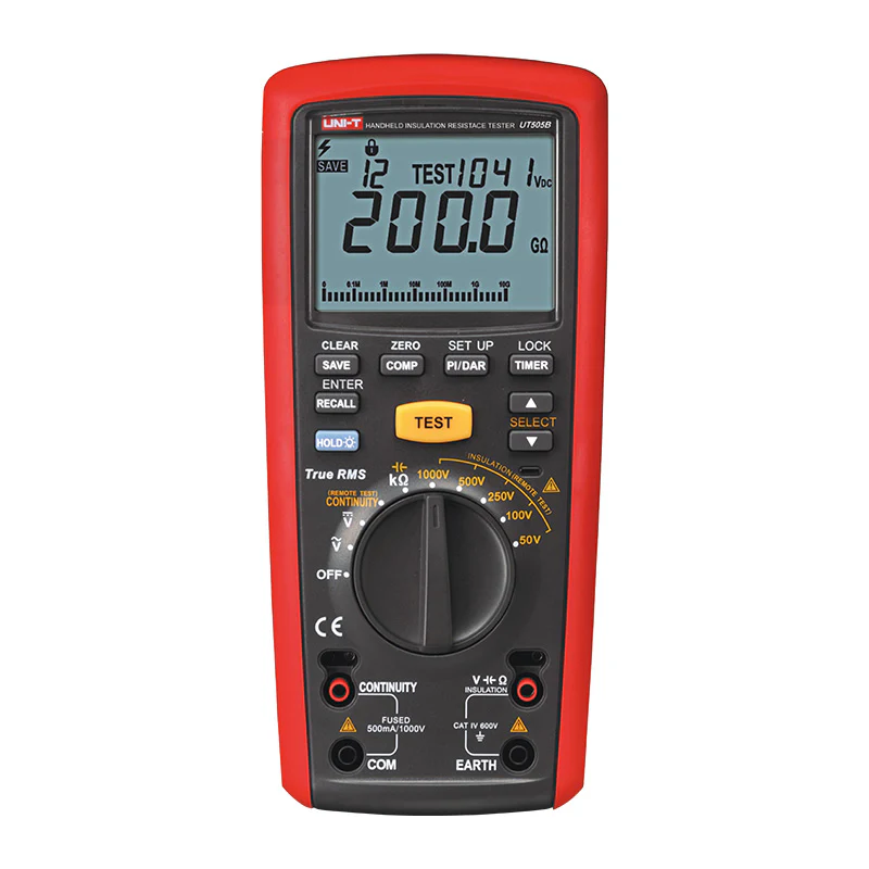 UNI-T UT505B Handheld Insulation Resistance Tester