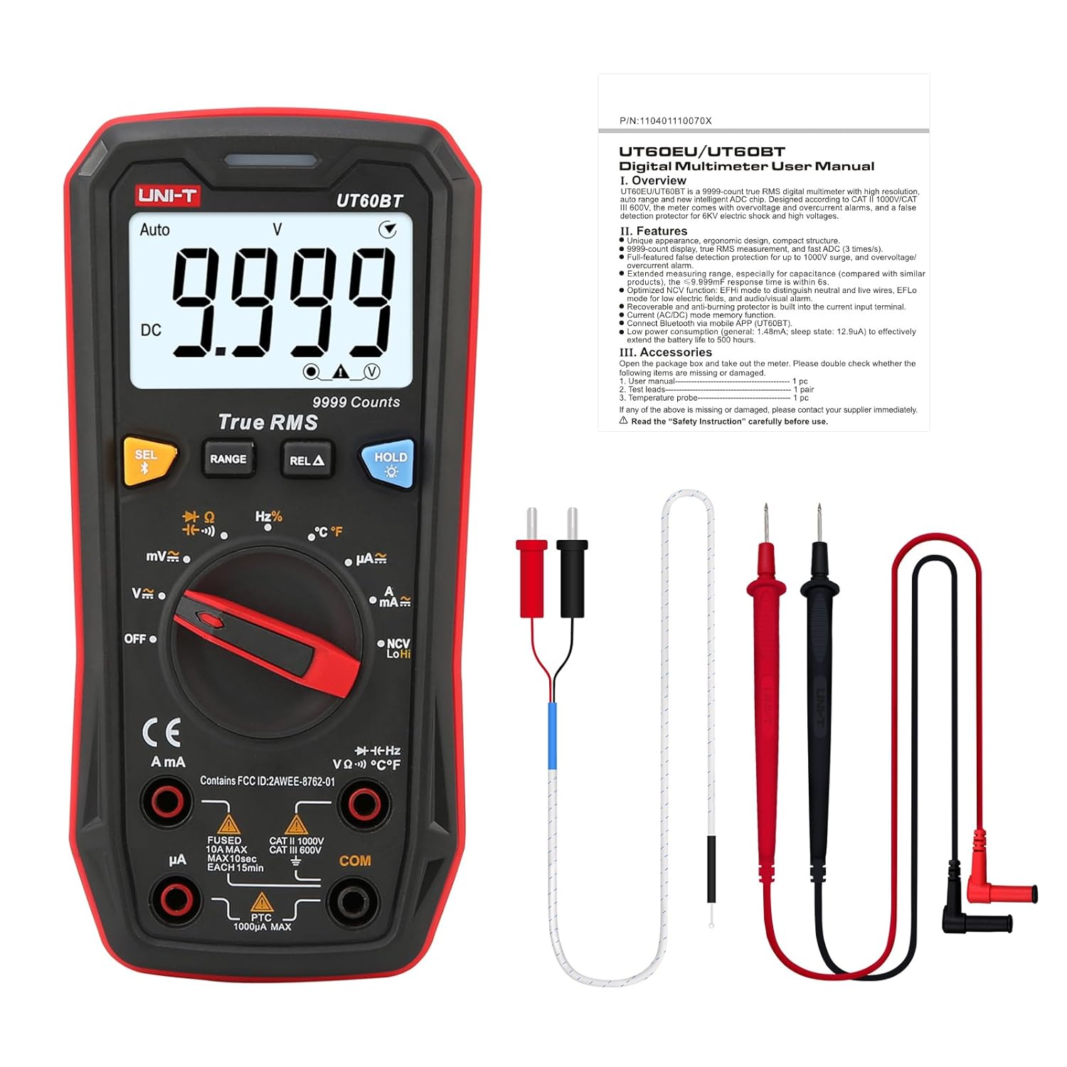 UNI-T UT60BT Series Digital Multimeters