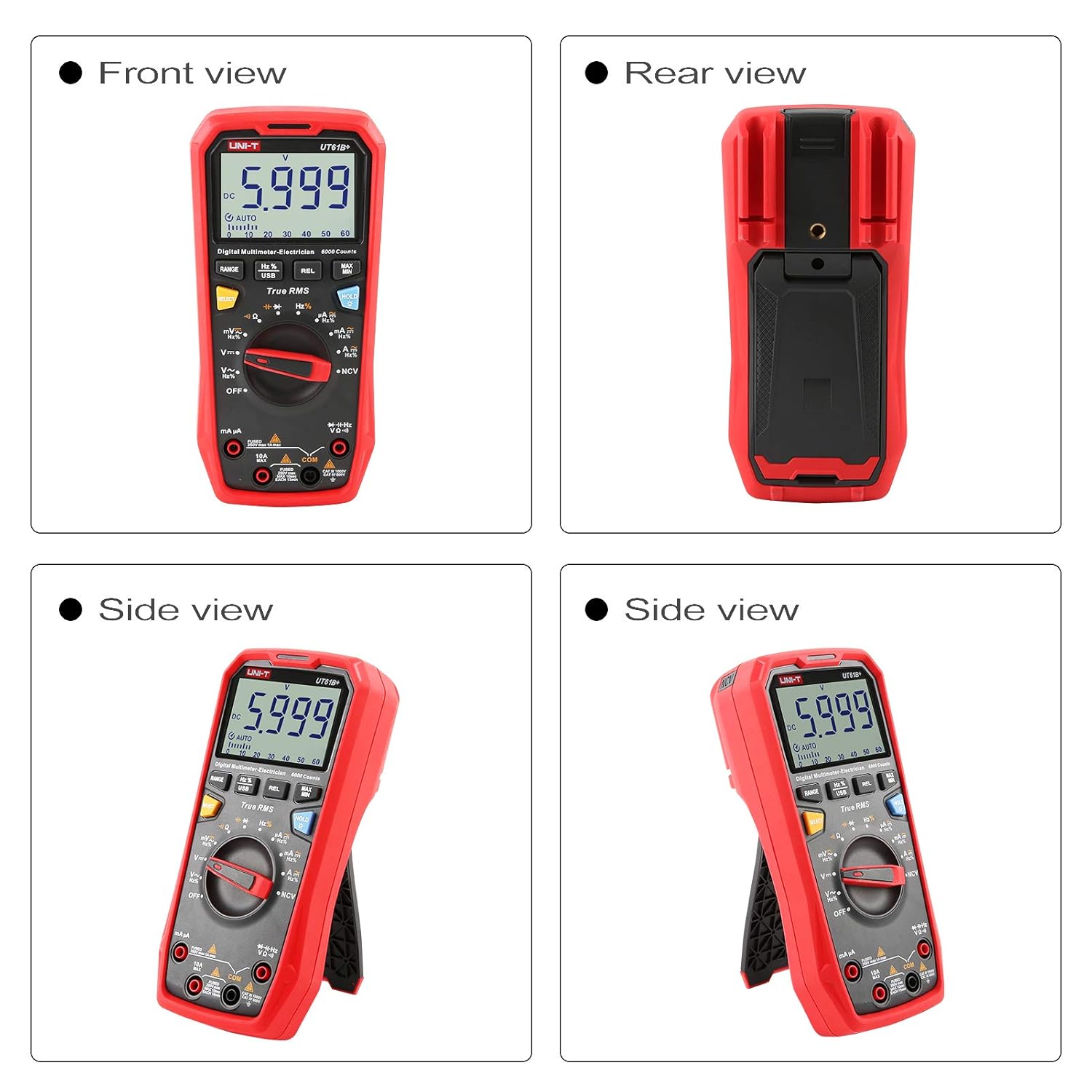 UNI-T UT61B+ Digital Multimeter True RMS