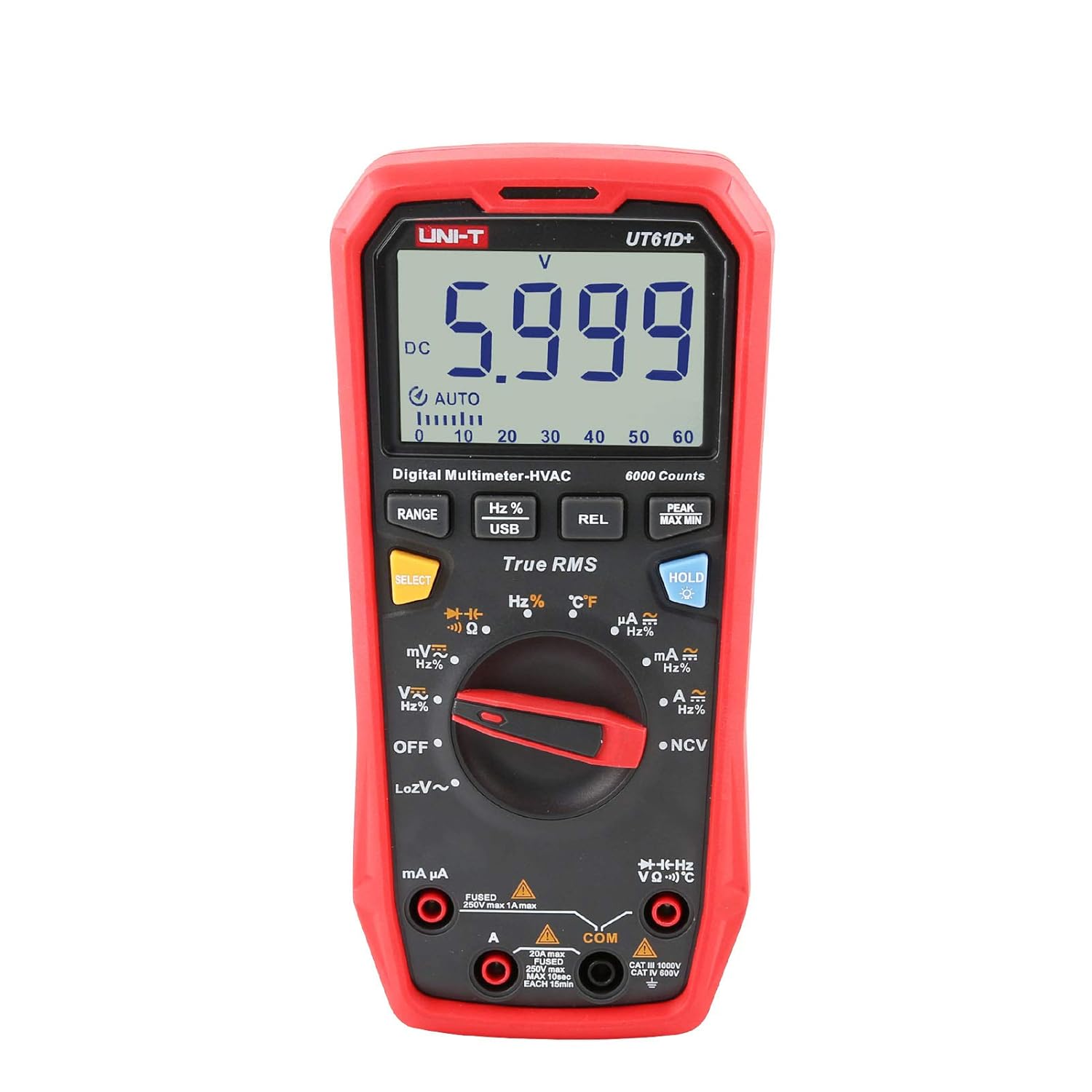 UNI-T UT61D+ Digital Multimeter True RMS