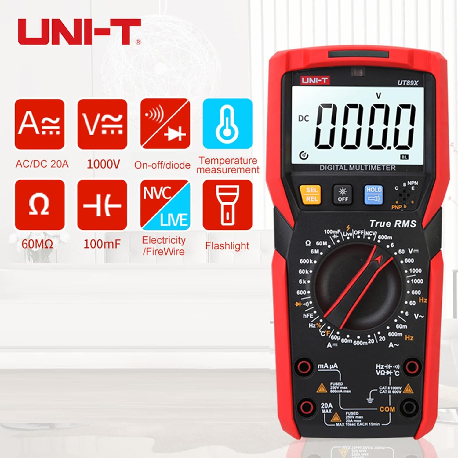 UNI-T UT89X Digital multimeter