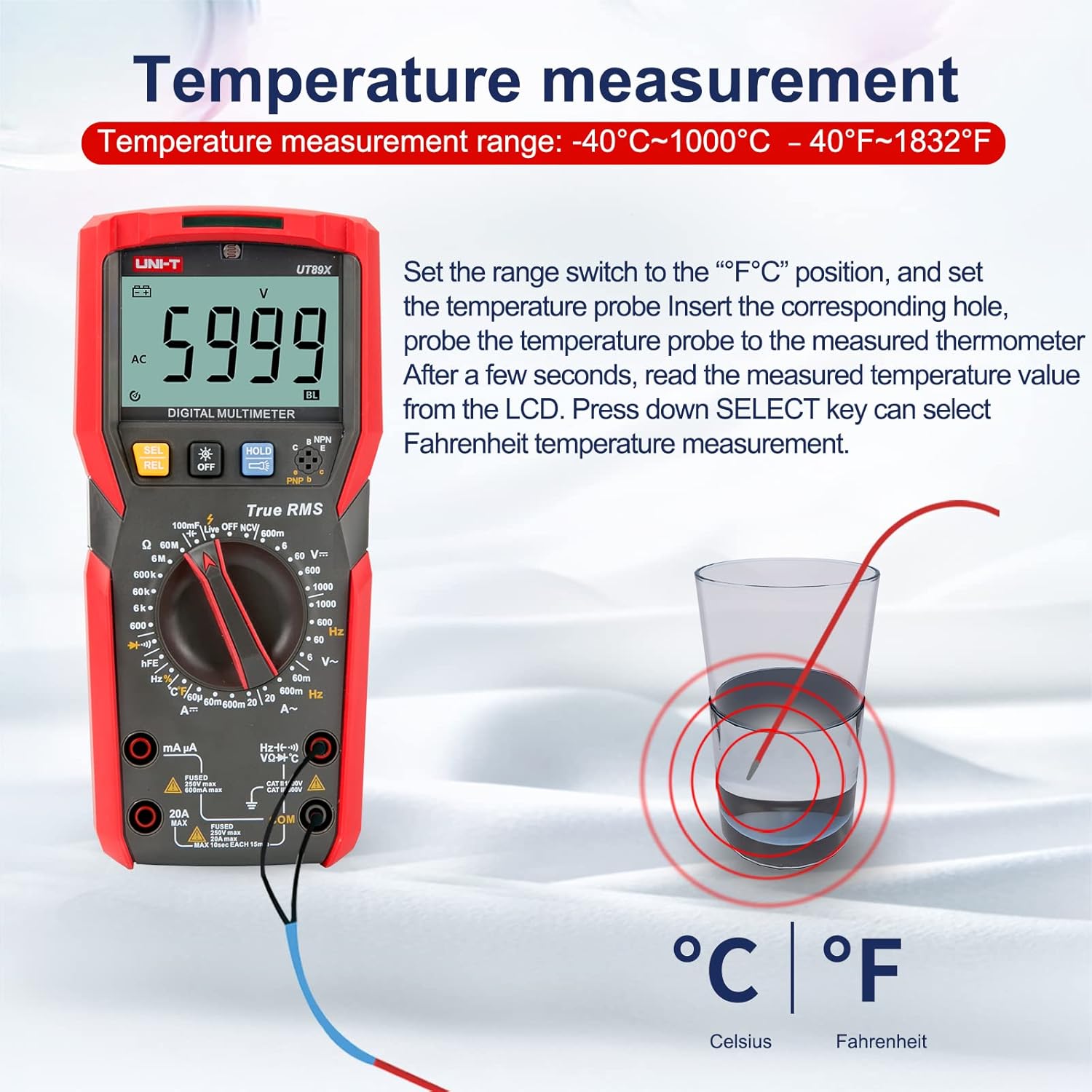 UNI-T UT89X Digital multimeter