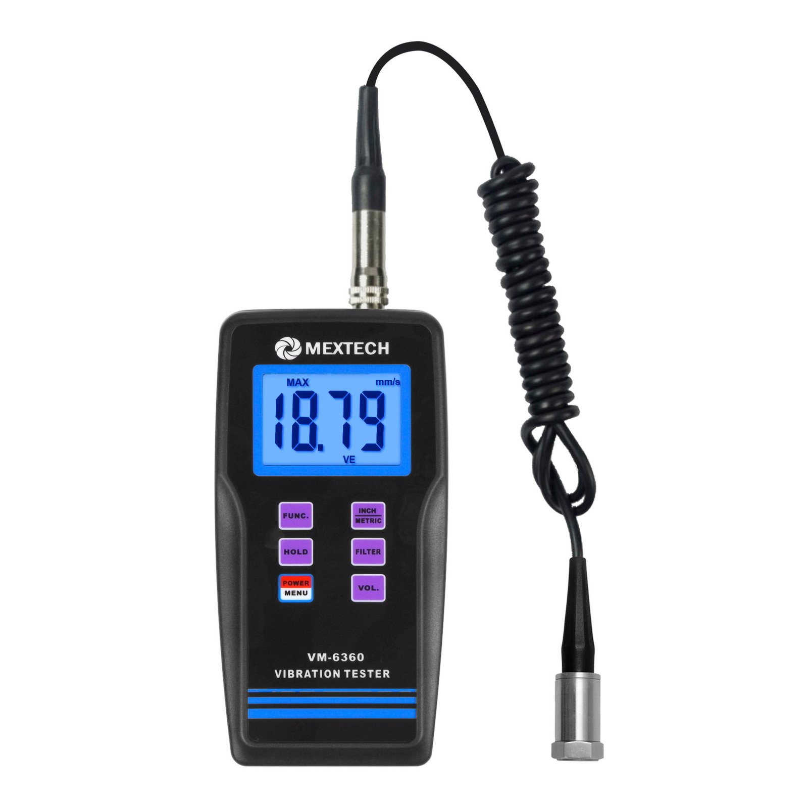 Mextech VM6360 Vibration Meter