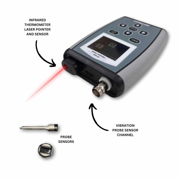 Metravi VT-145 Machine Condition Monitor and Vibration Tester