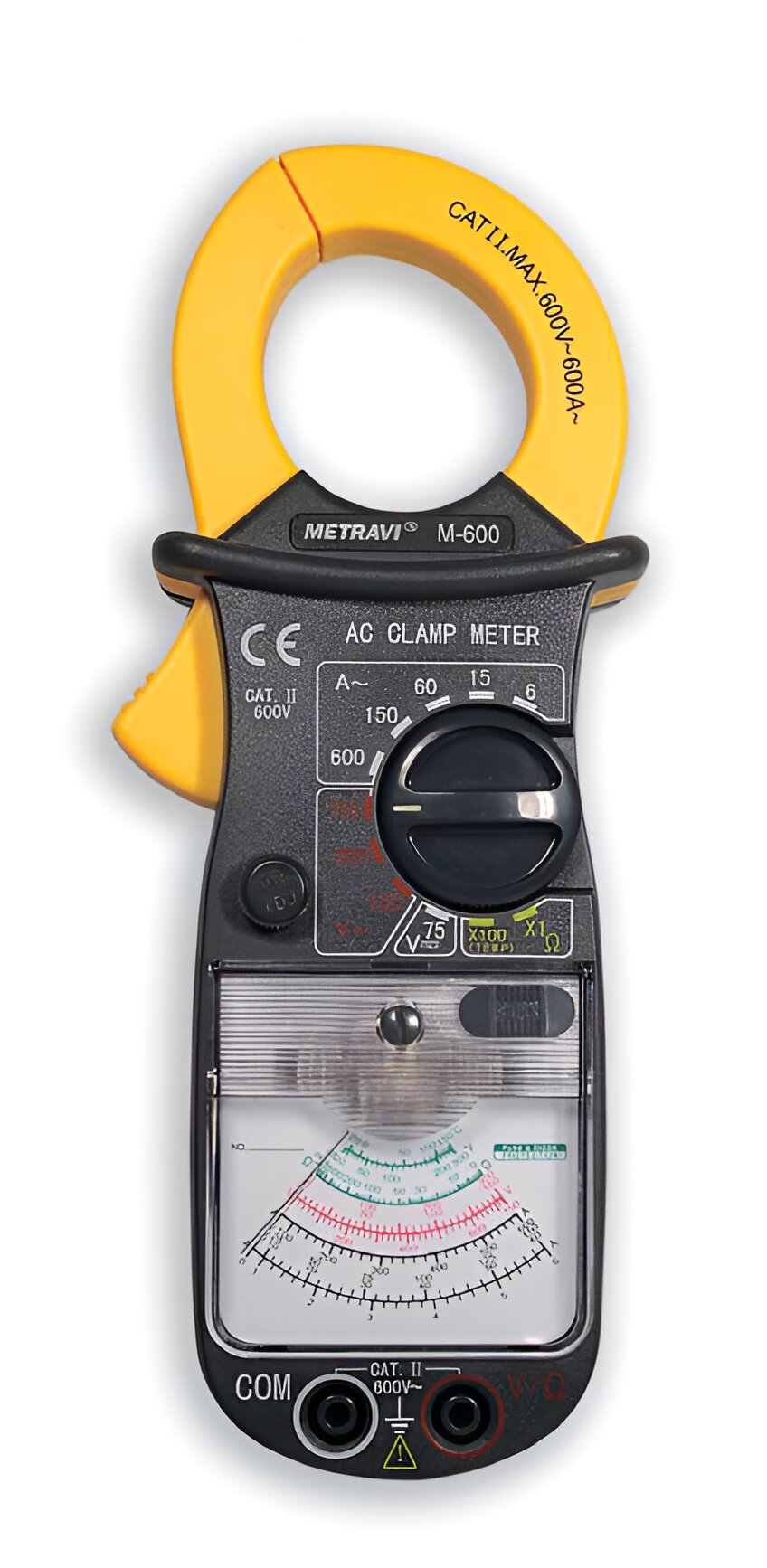 Metravi M-600 Analogue Clamp Meter