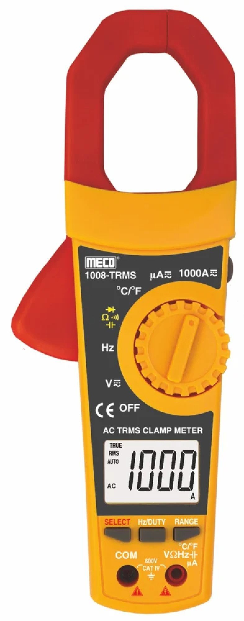 MECO 1008-TRMS Auto / Manual Ranging Digital Clampmeters