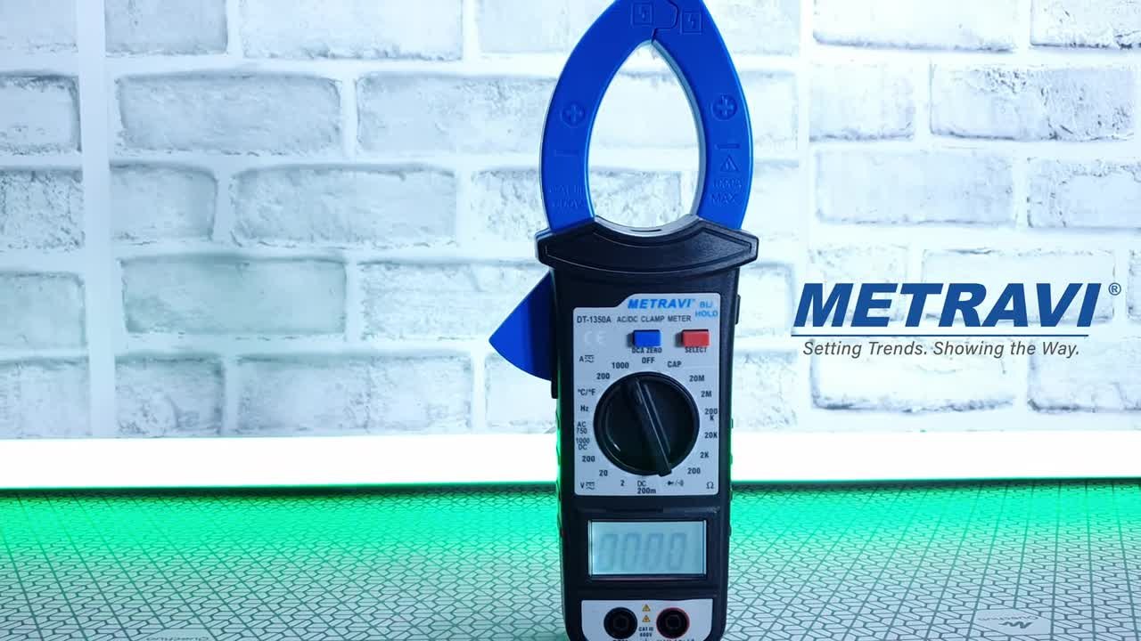 Metravi DT- 1350A  Digital AC|DC Clamp Meter
