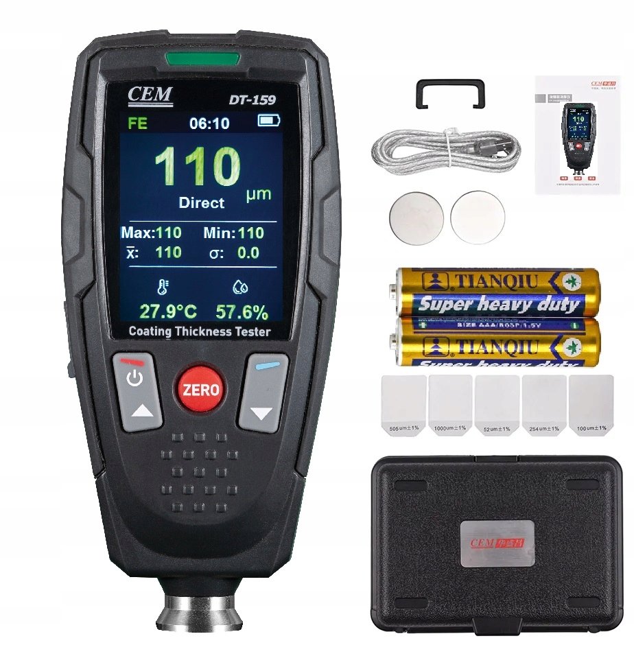 CEM DT-159 COATING THICKNESS GAUGE