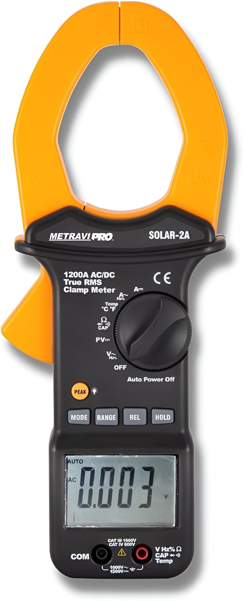 Metravi Pro Solar-2A Digital TRMS AC|DC Clamp Meter