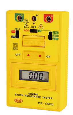 SEW ST-1520 DET 3 Wire Earth Resistance Tester