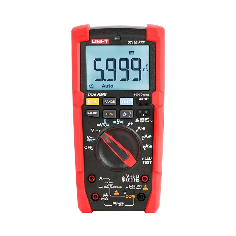 UNI-T UT18B PRO True RMS Digital Multimeter